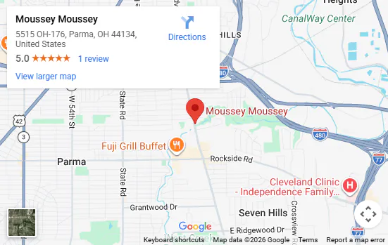 Location 5515 OH-176, Parma, OH 44134 Location 5515 OH-176, Parma, OH 44134